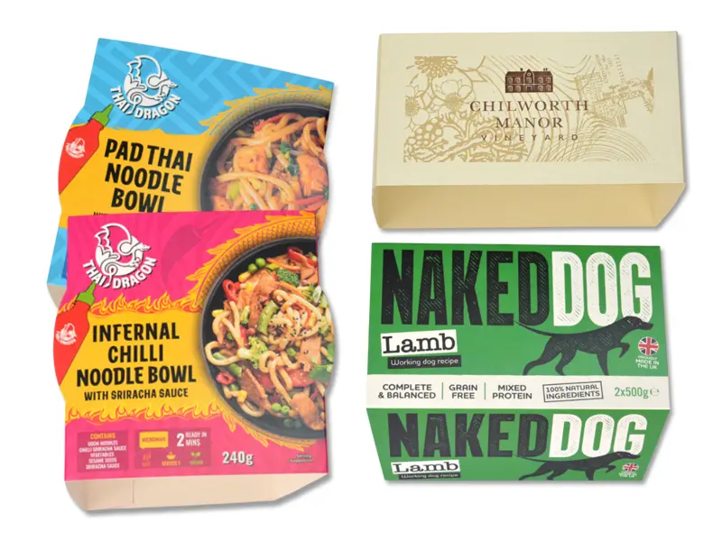 printed pet food boxes